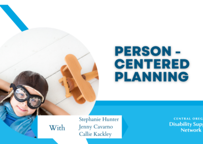 Person-Centered Planning webinar Feb. 2021
